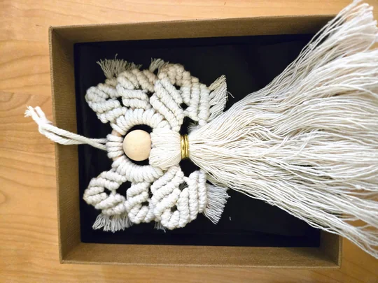 Another view of the Angel in a Shadow Box