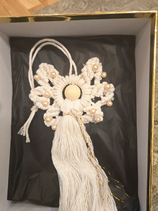 Another view of the Angel in a Shadow Box